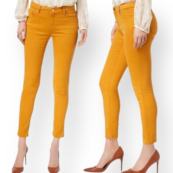 Michael Kors Denim - MICHAEL KORS Izzy Skinny Jeans in Marigold